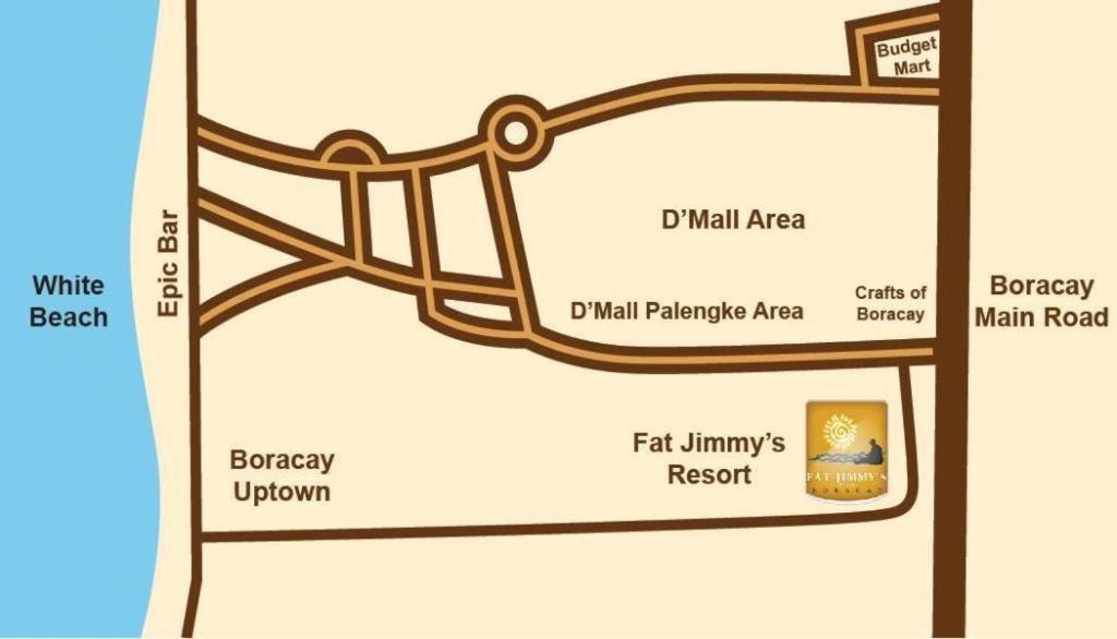 Fat Jimmy'S Hotel Boracay Balabag  Eksteriør billede